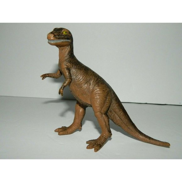 Lot 3 VTG 1988 FUNRISE Authentic Dinosaur Collection Plastic Figure BRONTOSAURUS - Picture 4 of 7